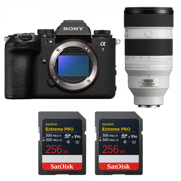 Sony alpha 1 II + FE 50-150mm f/2 GM + 2 SanDisk 256GB Extreme PRO UHS-II SDXC-1