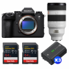 Sony alpha 1 II + FE 50-150mm f/2 GM + 2 SanDisk 64GB Extreme PRO UHS-II SDXC + 3 Sony NP-FZ100-1