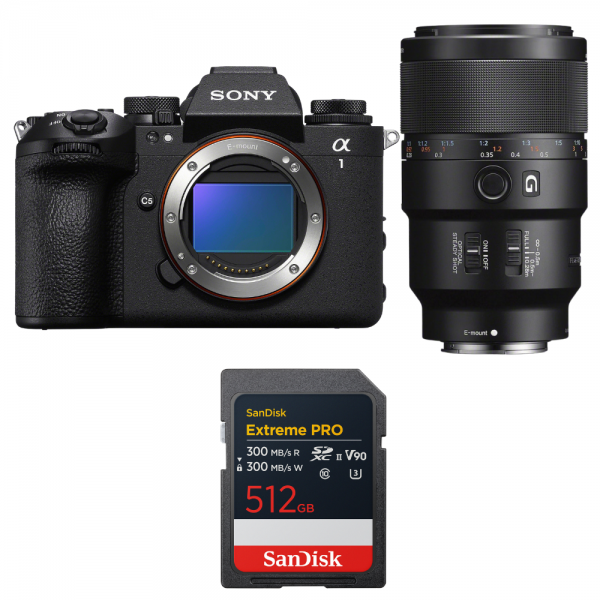 Sony alpha 1 II + FE 90mm f/2.8 Macro G OSS + 1 SanDisk 512GB Extreme PRO UHS-II SDXC-1
