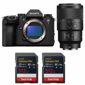Sony alpha 1 II + FE 90mm f/2.8 Macro G OSS + 2 SanDisk 512GB Extreme PRO UHS-II SDXC-1
