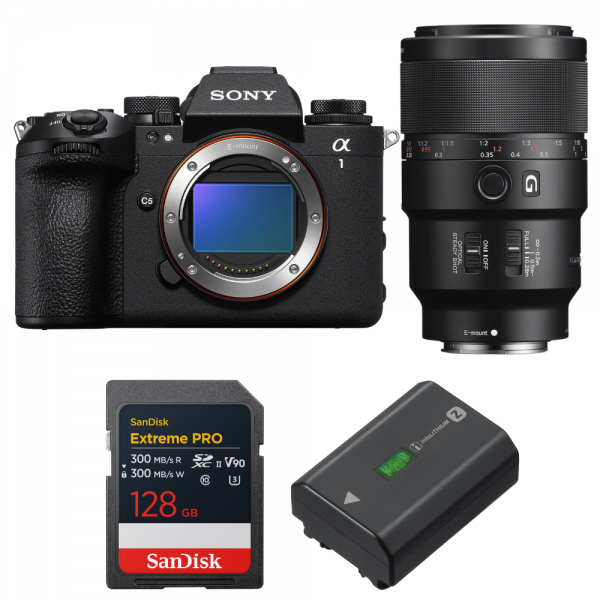 Sony alpha 1 II + FE 90mm f/2.8 Macro G OSS + 1 SanDisk 128GB Extreme PRO UHS-II SDXC + Sony NP-FZ100-1