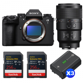 Sony alpha 1 II + FE 90mm f/2.8 Macro G OSS + 2 SanDisk 256GB Extreme PRO UHS-II SDXC + 3 Sony NP-FZ100-1