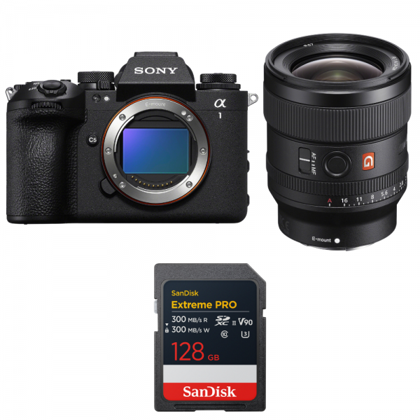 Sony alpha 1 II + FE 24mm f/1.4 GM + 1 SanDisk 128GB Extreme PRO UHS-II SDXC-1