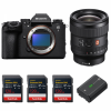 Sony alpha 1 II + FE 24mm f/1.4 GM + 3 SanDisk 128GB Extreme PRO UHS-II SDXC + Sony NP-FZ100-1