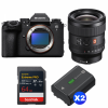 Sony alpha 1 II + FE 24mm f/1.4 GM + 1 SanDisk 64GB Extreme PRO UHS-II SDXC + 2 Sony NP-FZ100-1
