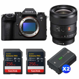 Sony alpha 1 II + FE 24mm f/1.4 GM + 2 SanDisk 256GB Extreme PRO UHS-II SDXC + 2 Sony NP-FZ100-1