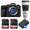 Sony alpha 1 II + FE 300mm f/2.8 GM OSS + 2 SanDisk 512GB Extreme PRO UHS-II SDXC + 2 Sony NP-FZ100-1