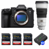 Sony alpha 1 II + FE 300mm f/2.8 GM OSS + 3 SanDisk 64GB Extreme PRO UHS-II SDXC + 3 Sony NP-FZ100-1