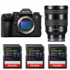 Sony alpha 1 II + FE 24-105mm f/4 G OSS + 3 SanDisk 64GB Extreme PRO UHS-II SDXC-1