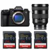 Sony alpha 1 II + FE 24-105mm f/4 G OSS + 3 SanDisk 256GB Extreme PRO UHS-II SDXC-1