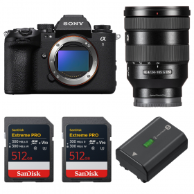 Sony alpha 1 II + FE 24-105mm f/4 G OSS + 2 SanDisk 512GB Extreme PRO UHS-II SDXC + Sony NP-FZ100-1