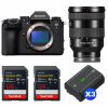 Sony alpha 1 II + FE 24-105mm f/4 G OSS + 2 SanDisk 128GB Extreme PRO UHS-II SDXC + 3 Sony NP-FZ100-1