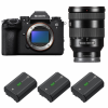 Sony alpha 1 II + FE 24-105mm f/4 G OSS + 3 Sony NP-FZ100-1