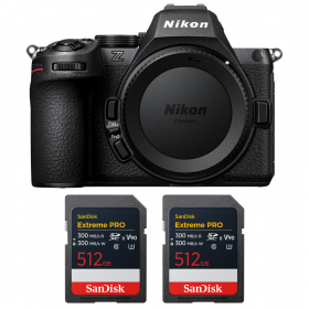 Nikon Z5 II + 2 SanDisk 512GB Extreme PRO UHS-II SDXC-1