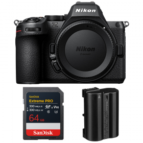 Nikon Z5 II + 1 SanDisk 64GB Extreme PRO UHS-II SDXC + Nikon EN-EL15c-1