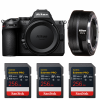 Nikon Z5 II + FTZ II + 3 SanDisk 256GB Extreme PRO UHS-II SDXC-1