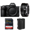 Nikon Z5 II + FTZ II + 1 SanDisk 128GB Extreme PRO UHS-II SDXC + Nikon EN-EL15c-1