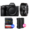 Nikon Z5 II + FTZ II + 2 SanDisk 128GB Extreme PRO UHS-II SDXC + 3 Nikon EN-EL15c-1