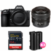 Nikon Z5 II + 24-50mm f/4-6.3 + 1 SanDisk 64GB Extreme PRO UHS-II SDXC + 3 Nikon EN-EL15c-1