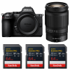 Nikon Z5 II + 24-200mm f/4-6.3 VR + 3 SanDisk 64GB Extreme PRO UHS-II SDXC + Nikon EN-EL15c-1