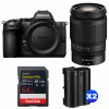 Nikon Z5 II + 24-200mm f/4-6.3 VR + 1 SanDisk 64GB Extreme PRO UHS-II SDXC + 2 Nikon EN-EL15c-1