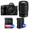 Nikon Z5 II + 24-200mm f/4-6.3 VR + 2 SanDisk 64GB Extreme PRO UHS-II SDXC + 2 Nikon EN-EL15c-1
