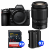 Nikon Z5 II + 24-200mm f/4-6.3 VR + 2 SanDisk 512GB Extreme PRO UHS-II SDXC + 2 Nikon EN-EL15c-1