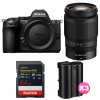 Nikon Z5 II + 24-200mm f/4-6.3 VR + 1 SanDisk 64GB Extreme PRO UHS-II SDXC + 3 Nikon EN-EL15c-15