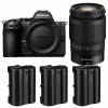 Nikon Z5 II + 24-200mm f/4-6.3 VR + 3 Nikon EN-EL15c-1