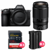 Nikon Z5 II + 28-75mm f/2.8 + 3 SanDisk 128GB Extreme PRO UHS-II SDXC + 3 Nikon EN-EL15c-1