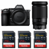 Nikon Z5 II + 28-400mm f/4-8 VR + 3 SanDisk 256GB Extreme PRO UHS-II SDXC-1