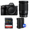 Nikon Z5 II + 28-400mm f/4-8 VR + 1 SanDisk 256GB Extreme PRO UHS-II SDXC + 2 Nikon EN-EL15c-1