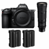 Nikon Z5 II + 180-600mm f/5.6-6.3 VR + 2 Nikon EN-EL15c-1