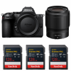 Nikon Z5 II + 50mm f/1.8 S + 3 SanDisk 128GB Extreme PRO UHS-II SDXC-1