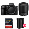 Nikon Z5 II + 50mm f/1.8 S + 1 SanDisk 128GB Extreme PRO UHS-II SDXC + 3 Nikon EN-EL15c-1