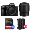 Nikon Z5 II + 50mm f/1.8 S + 2 SanDisk 256GB Extreme PRO UHS-II SDXC + 3 Nikon EN-EL15c-1