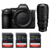 Nikon Z5 II + 100-400mm f/4.5-5.6 VR S + 3 SanDisk 256GB Extreme PRO UHS-II SDXC-1
