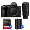 Nikon Z5 II + 100-400mm f/4.5-5.6 VR S + 2 SanDisk 256GB Extreme PRO UHS-II SDXC + 3 Nikon EN-EL15c-1