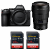 Nikon Z5 II + 14-24mm f/2.8 S + 2 SanDisk 128GB Extreme PRO UHS-II SDXC-1
