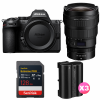 Nikon Z5 II + 14-24mm f/2.8 S + 1 SanDisk 128GB Extreme PRO UHS-II SDXC + 3 Nikon EN-EL15c-1