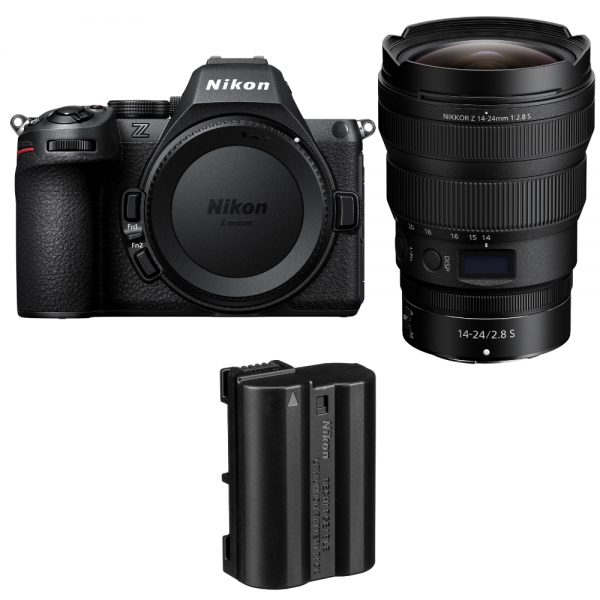 Nikon Z5 II + 14-24mm f/2.8 S + 1 Nikon EN-EL15c-1