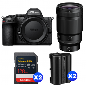 Nikon Z5 II + 35mm f/1.2 S + 2 SanDisk 128GB Extreme PRO UHS-II SDXC + 2 Nikon EN-EL15c-1