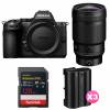 Nikon Z5 II + 35mm f/1.2 S + 1 SanDisk 128GB Extreme PRO UHS-II SDXC + 3 Nikon EN-EL15c-1