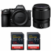 Nikon Z5 II + 35mm f/1.4 + 2 SanDisk 128GB Extreme PRO UHS-II SDXC-1