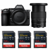Nikon Z5 II + 14-30mm f/4 S + 3 SanDisk 64GB Extreme PRO UHS-II SDXC-1