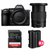 Nikon Z5 II + 14-30mm f/4 S + 1 SanDisk 128GB Extreme PRO UHS-II SDXC + 3 Nikon EN-EL15c-1