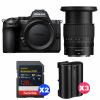 Nikon Z5 II + 14-30mm f/4 S + 2 SanDisk 128GB Extreme PRO UHS-II SDXC + 3 Nikon EN-EL15c-1