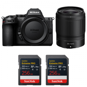 Nikon Z5 II + 35mm f/1.8 S + 2 SanDisk 256GB Extreme PRO UHS-II SDXC-1