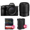 Nikon Z5 II + 35mm f/1.8 S + 3 SanDisk 64GB Extreme PRO UHS-II SDXC + 3 Nikon EN-EL15c-1