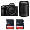 Nikon Z5 II + 85mm f/1.8 S + 2 SanDisk 128GB Extreme PRO UHS-II SDXC-1